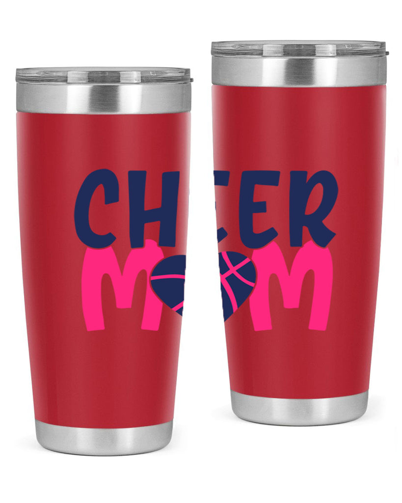 cheer mom 1746#- cheer- Tumbler