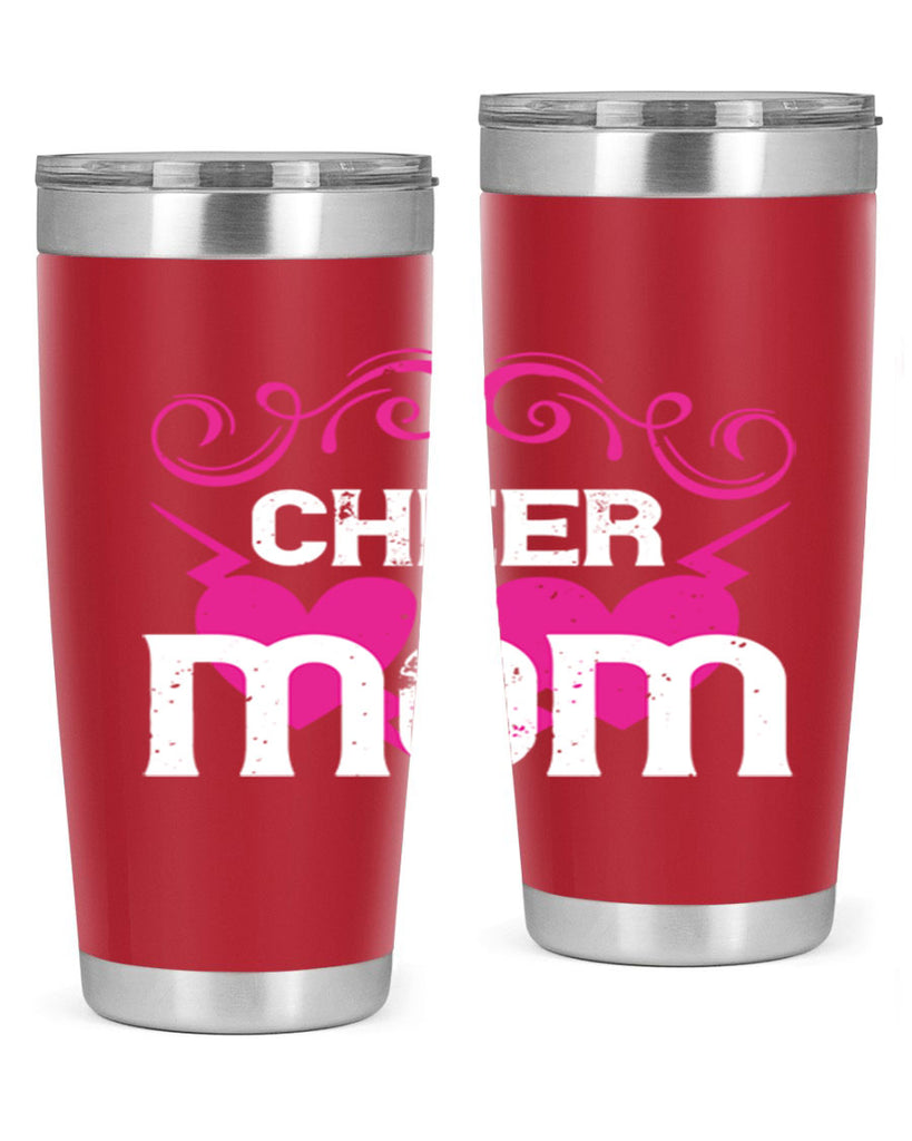 cheer mom 194#- mom- Tumbler