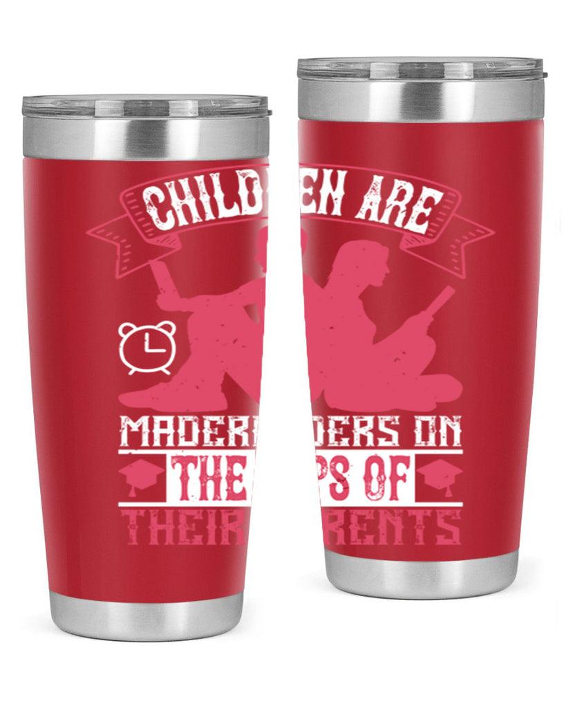 children are made readers on the laps of their parents 73#- reading- Tumbler