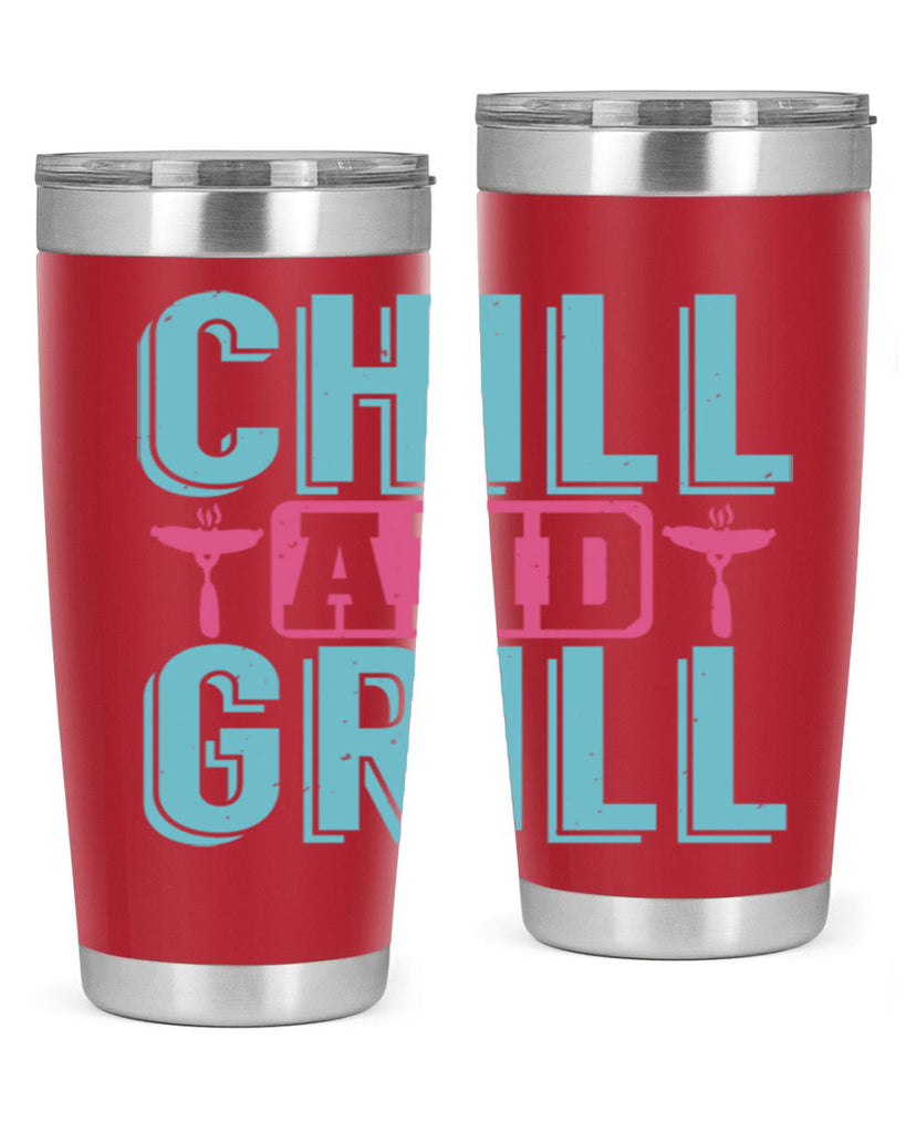 chill and grill 49#- bbq- Tumbler