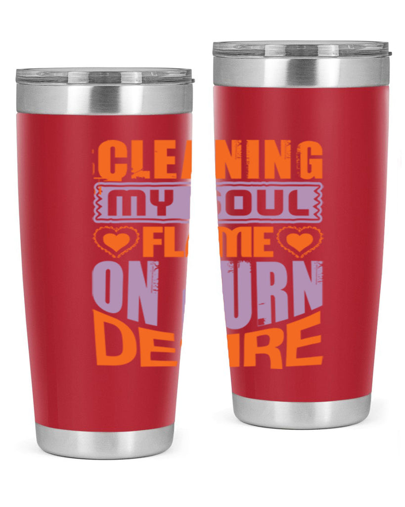 cleaning my sould flame on burn desire Style 42#- cleaner- tumbler
