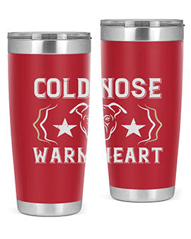 cold nose warm heart Style 48#- dog- Tumbler