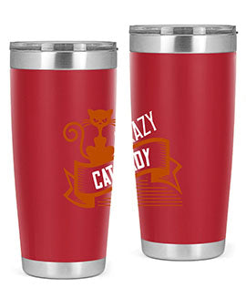 crazy cat lady Style 43#- cat- Tumbler