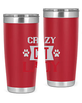 crazy cat lady Style 44#- cat- Tumbler