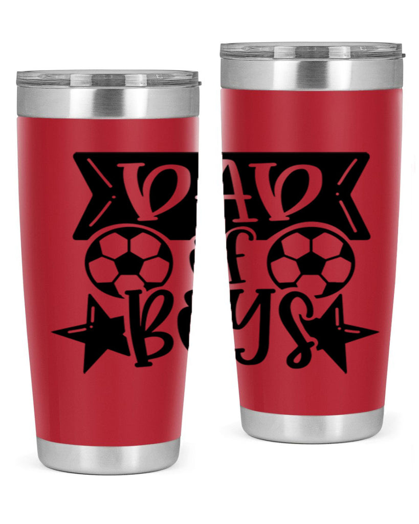 dad of boy 61#- fathers day- Tumbler