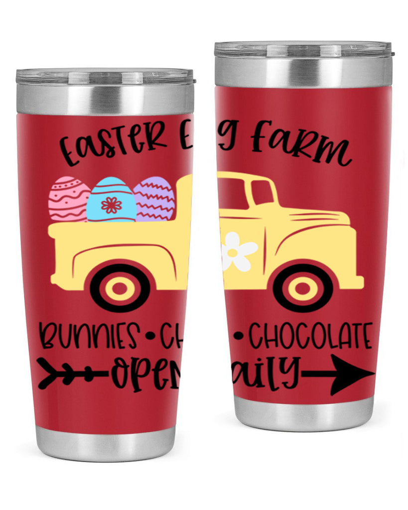 easter egg farm 58#- easter- Tumbler