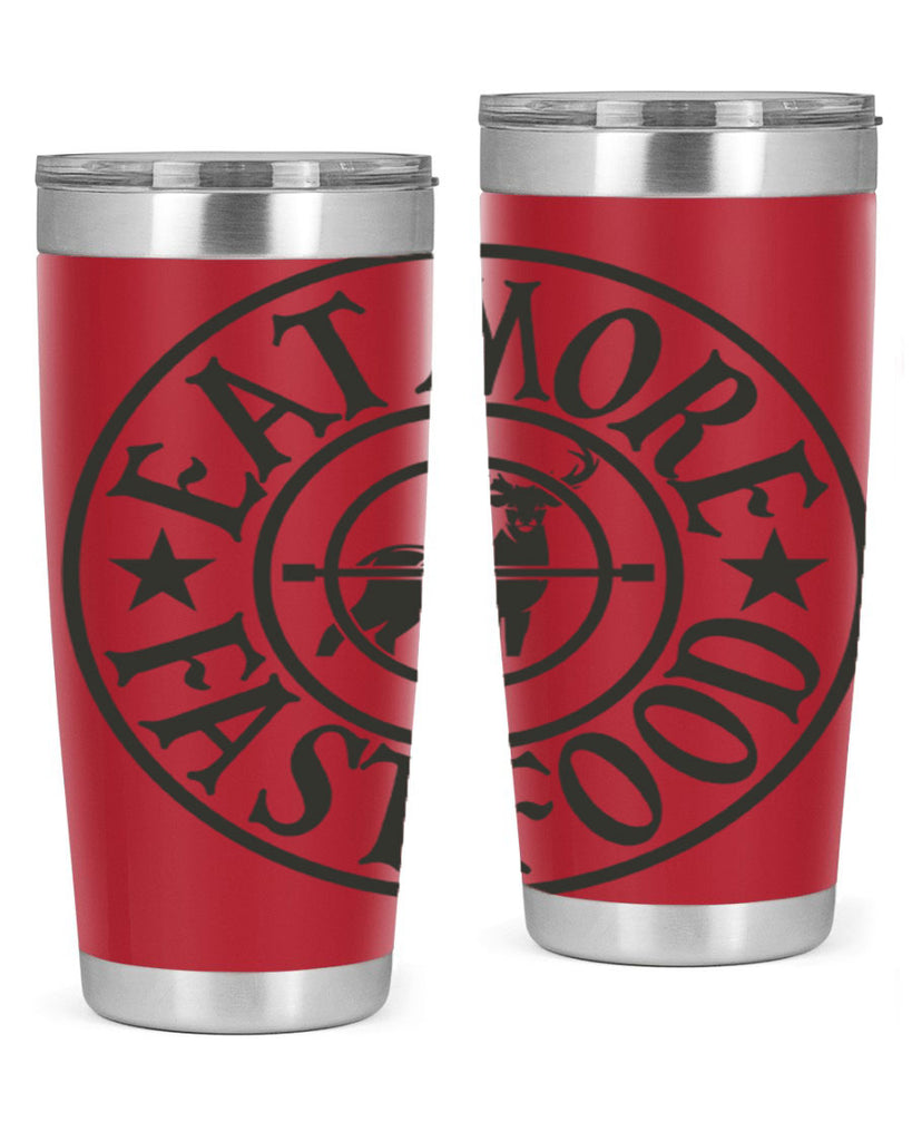 eat more fast food 14#- hunting- Tumbler