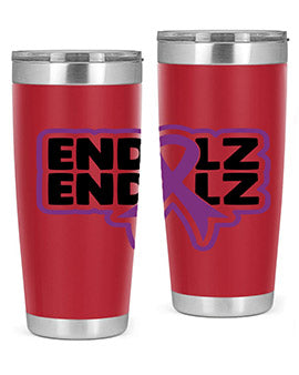 end alz 135#- alzheimers- Tumbler