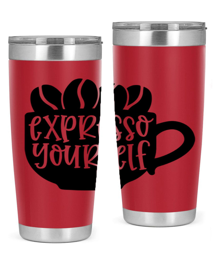 expresso yourself 56#- wine- Tumbler