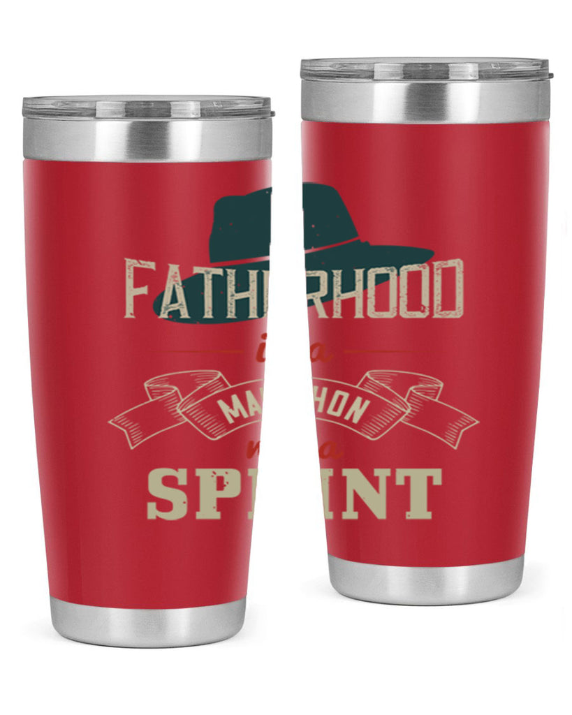 fatherhood is a marathon 227#- fathers day- Tumbler