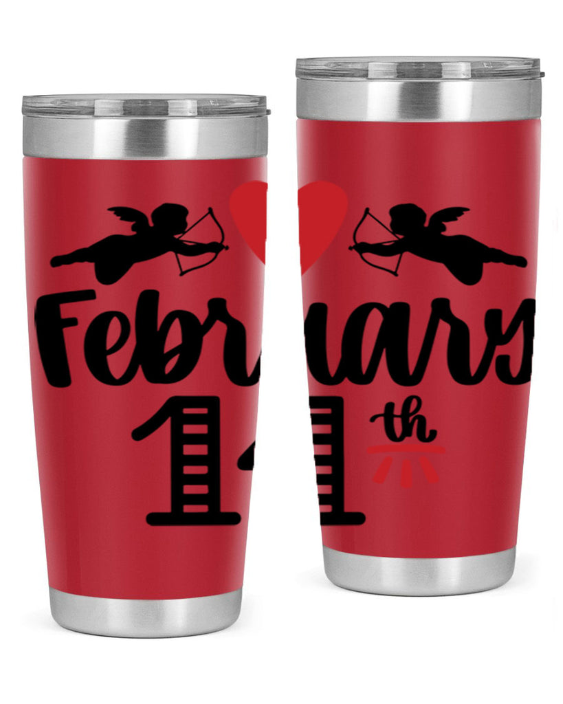 february th 28#- valentines day- Tumbler