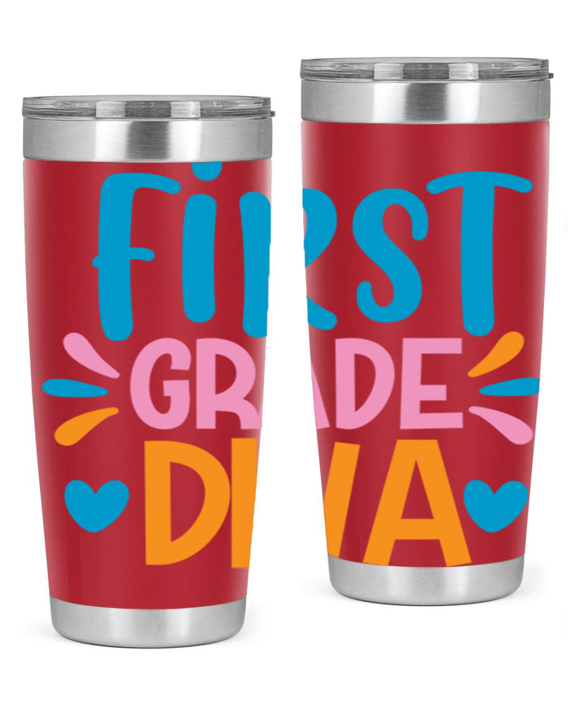 first grade divaaa 21#- 1st grade- Tumbler