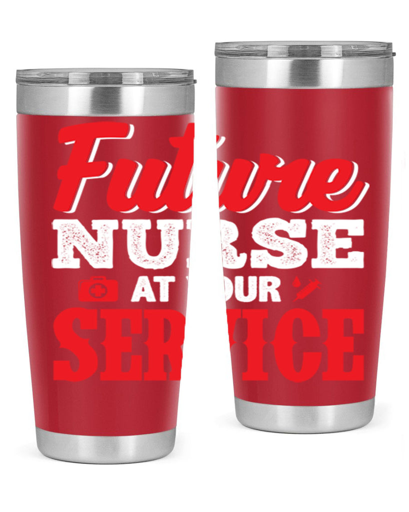 future nurse at your servicepng Style 241#- nurse- tumbler