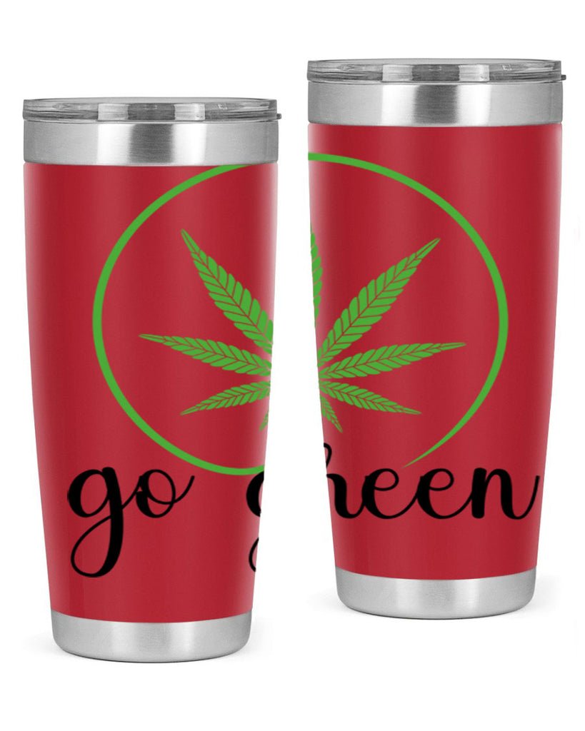 go green cannabis 92#- marijuana- Tumbler