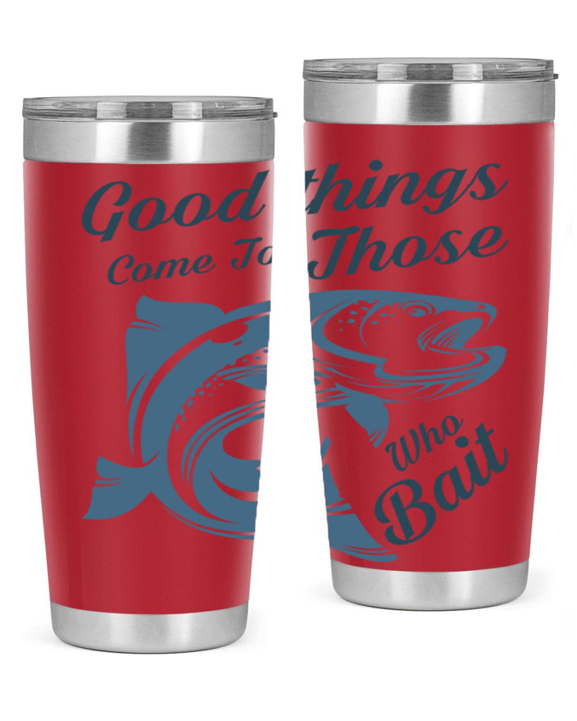 good things 127#- fishing- Tumbler