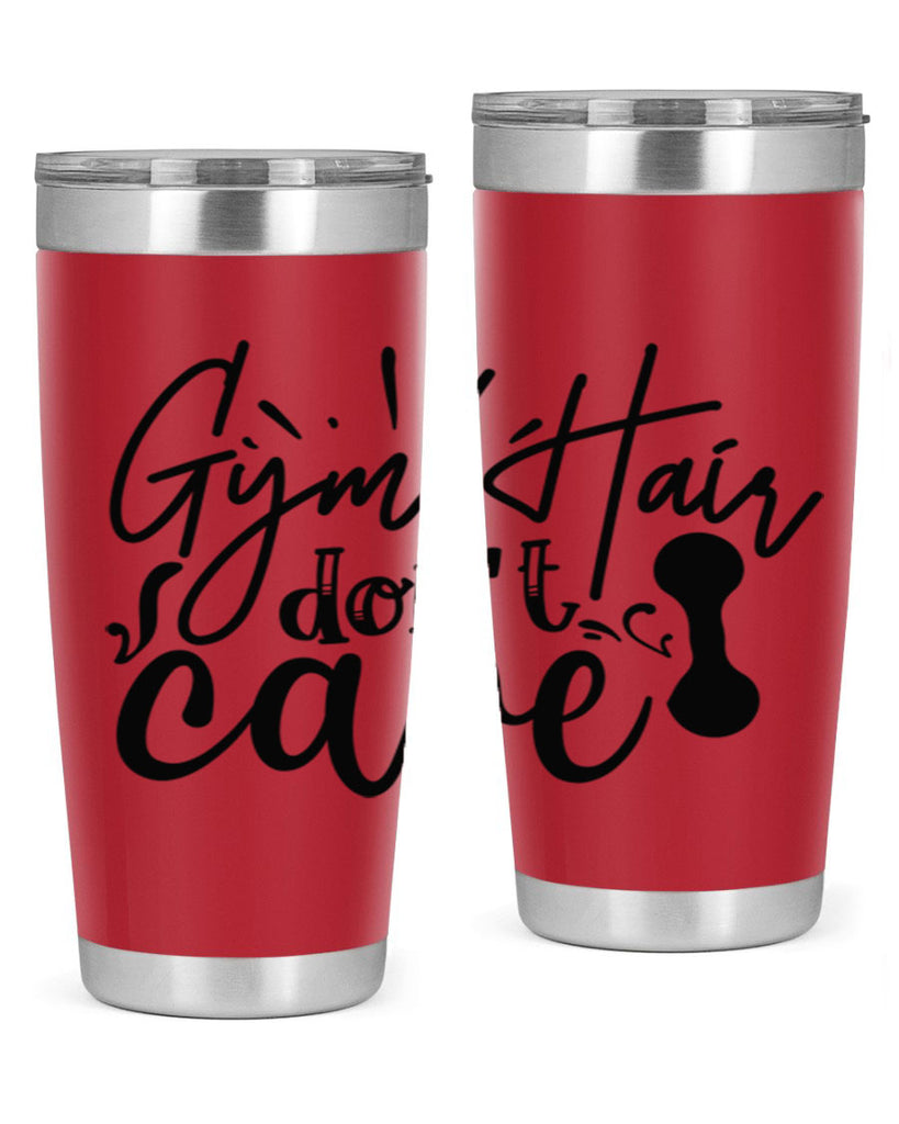 gym hair dont care 43#- gym- Tumbler