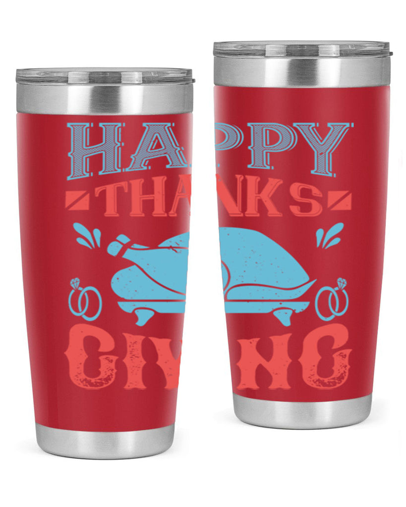 happy thanks giving 36#- thanksgiving- Tumbler