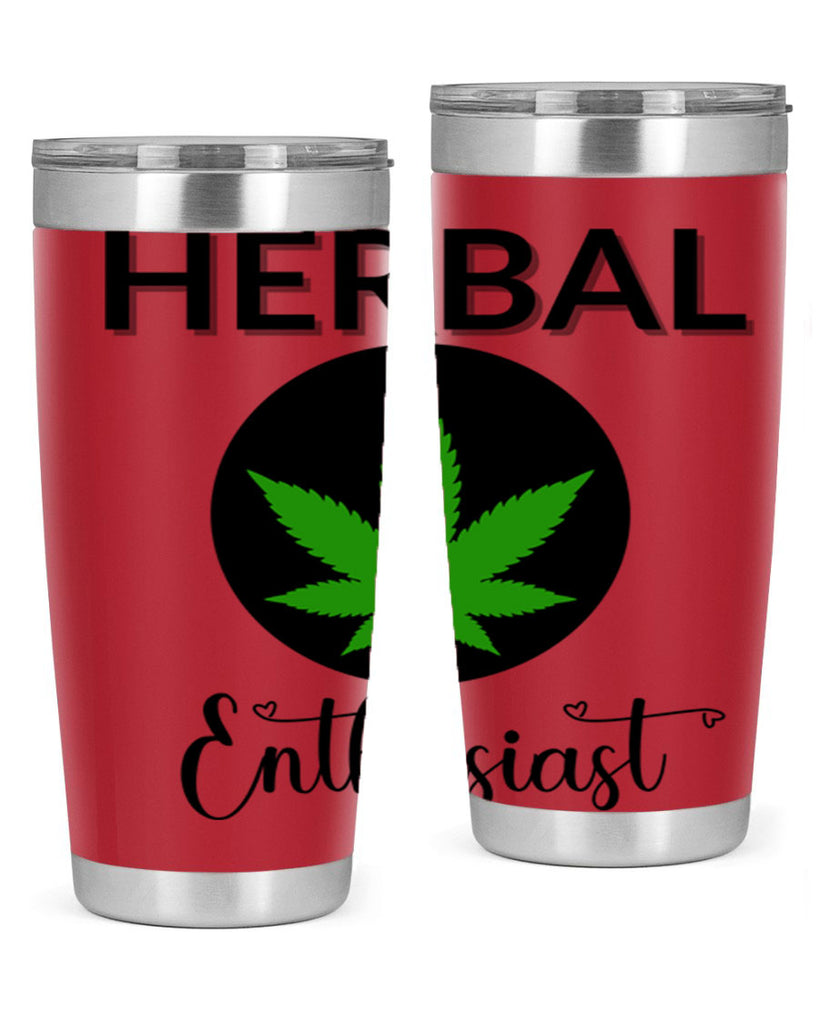 herbal enthusiast 109#- marijuana- Tumbler