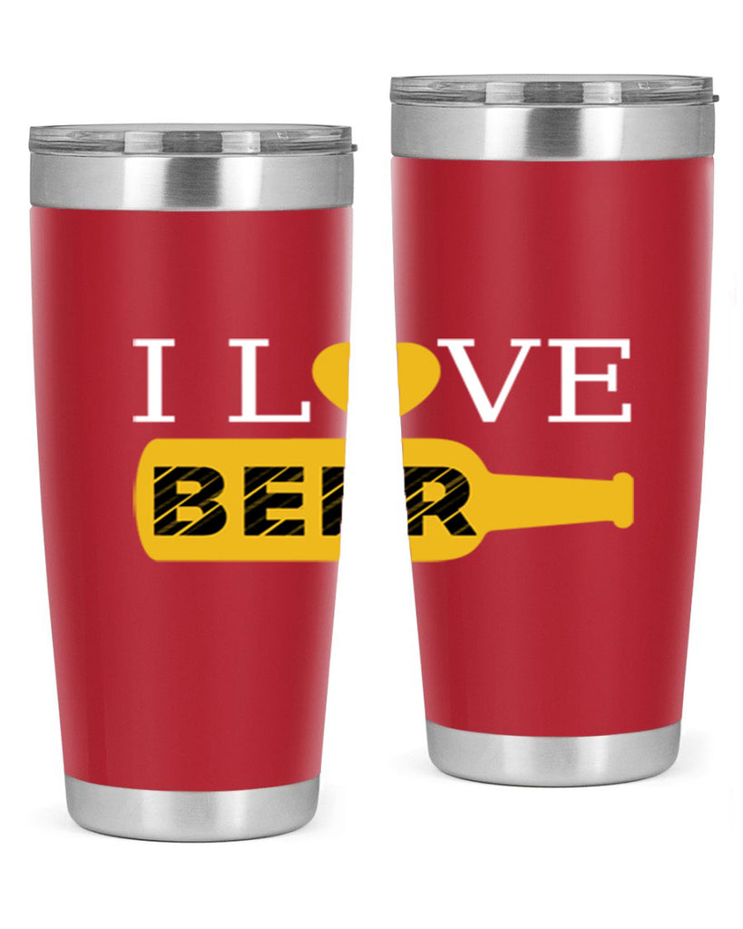 i love beer 75#- beer- Tumbler