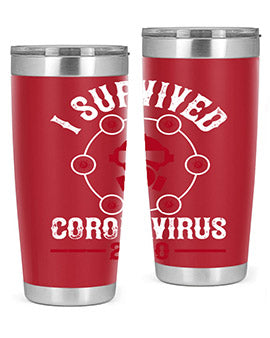 i survived coronavirus Style 32#- corona virus- Cotton Tank