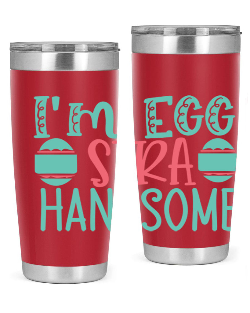 im eggstra handsome 115#- easter- Tumbler