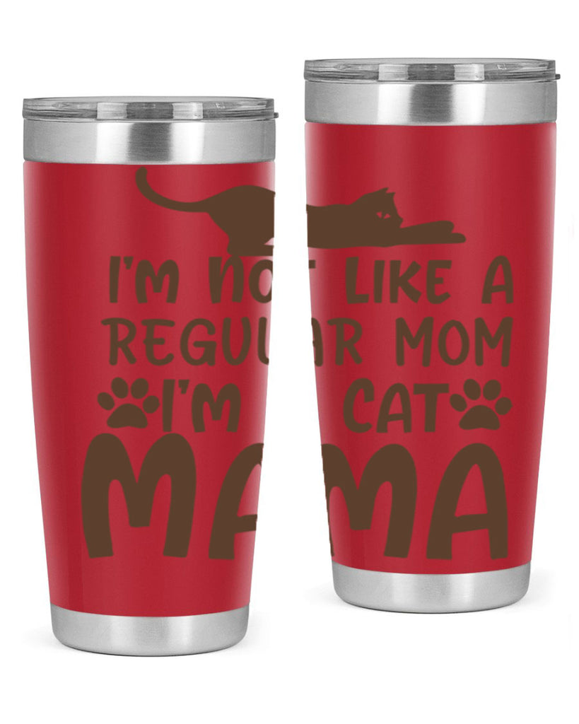 im not like a regular mom im a cat mama 256#- mom- Tumbler