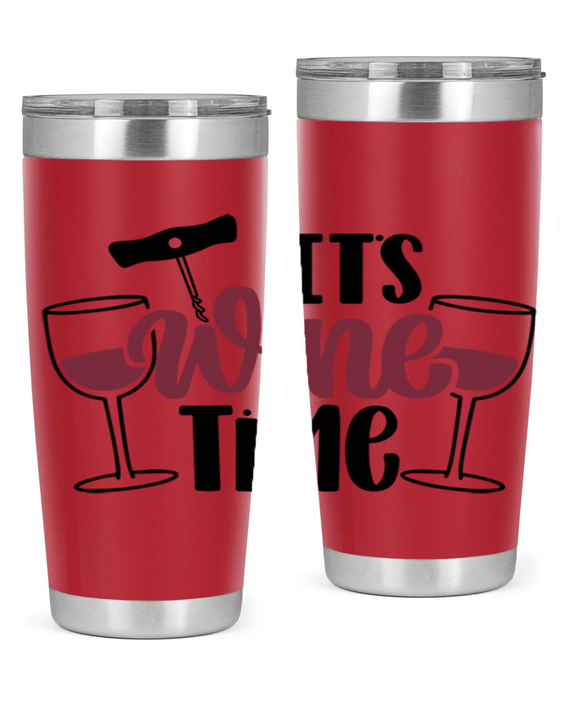 its wine time 46#- wine- Tumbler