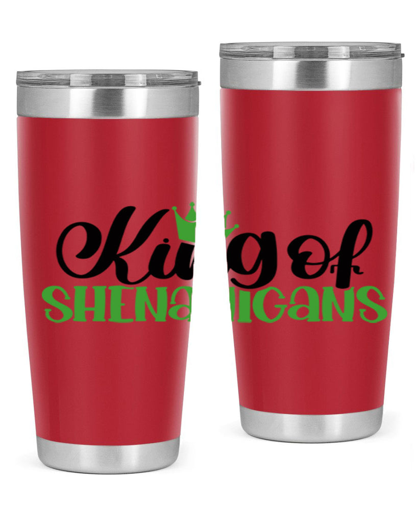 king Of Shenanigans Style 74#- St Patricks Day- Tumbler