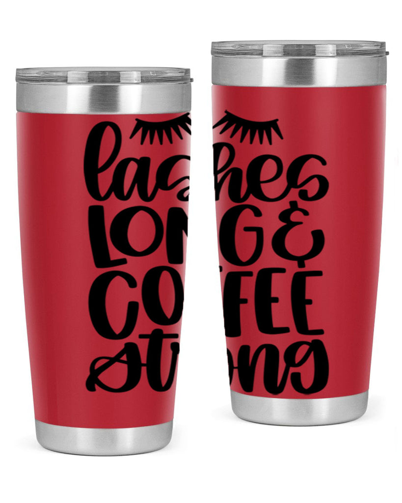 lashes long coffee strong 81#- coffee- Tumbler