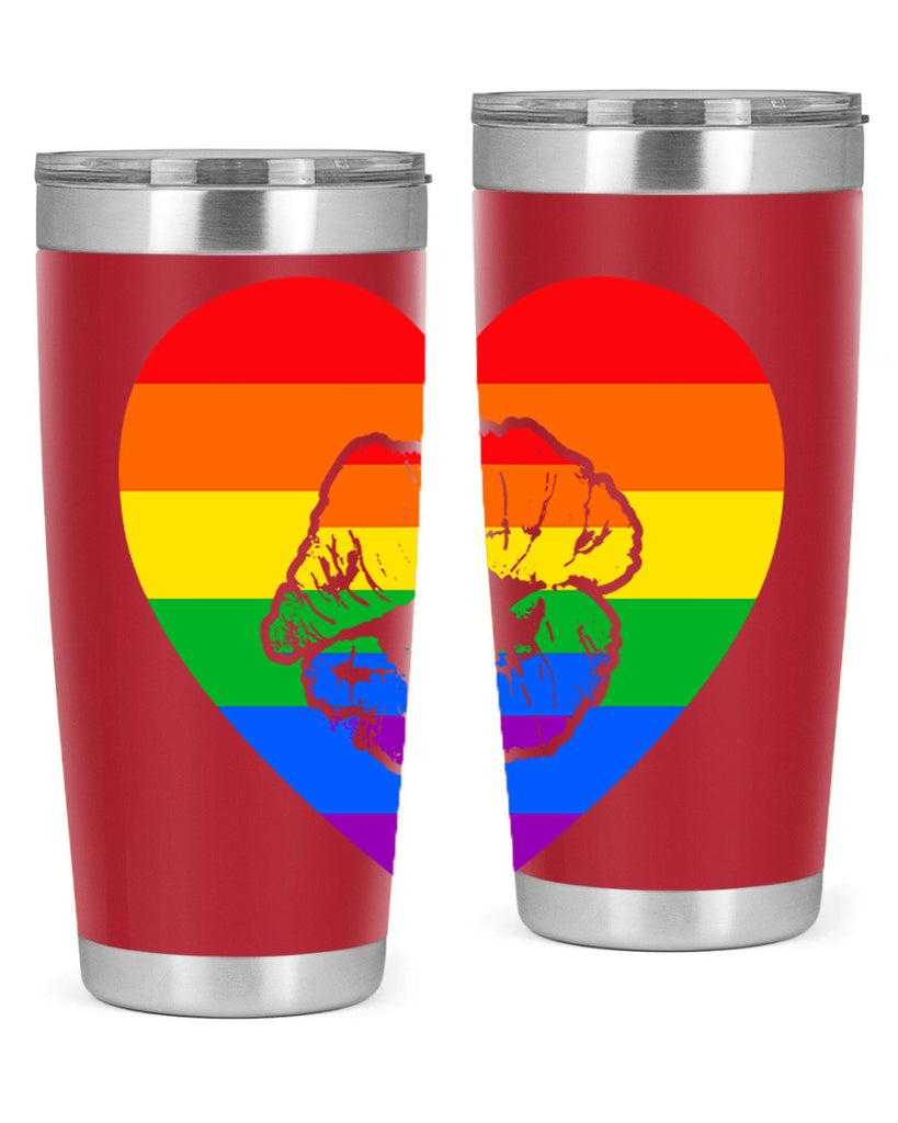 lgbt rainbow cool lip lgbt 96#- lgbt- Tumbler