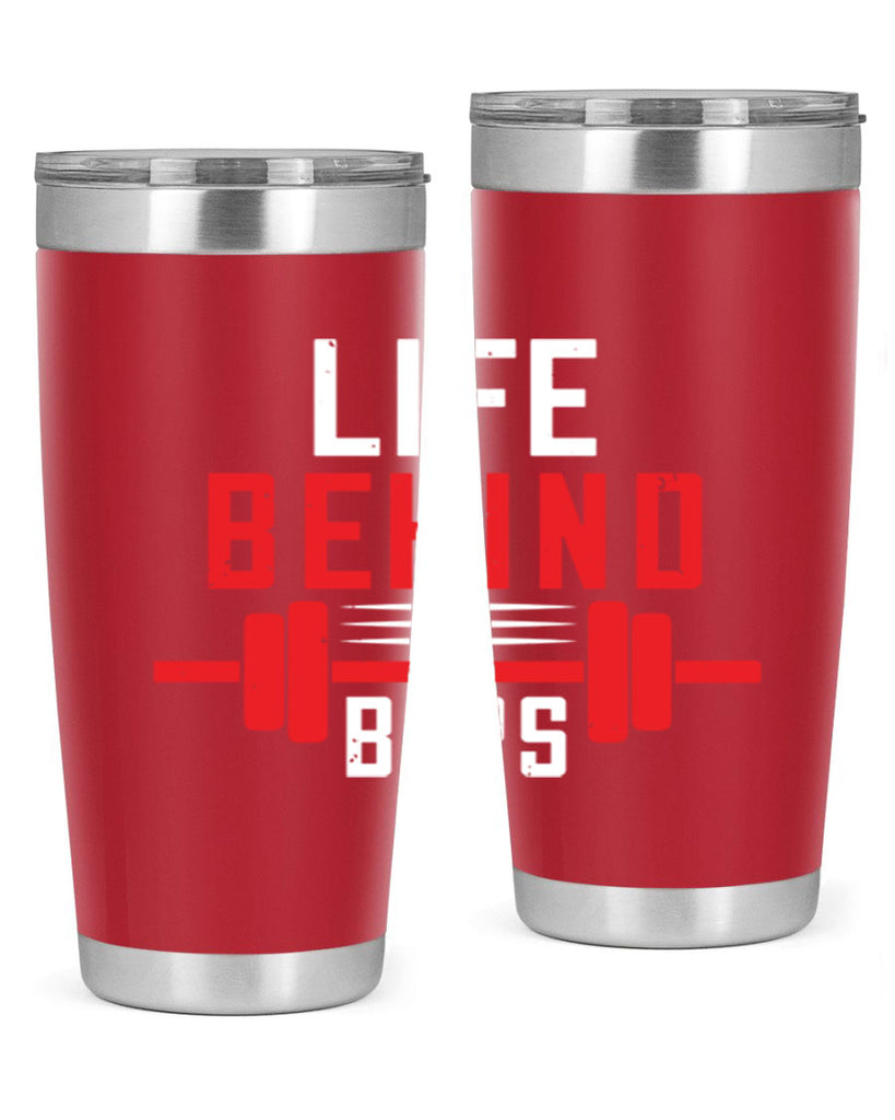 life behind bars 85#- gym- Tumbler