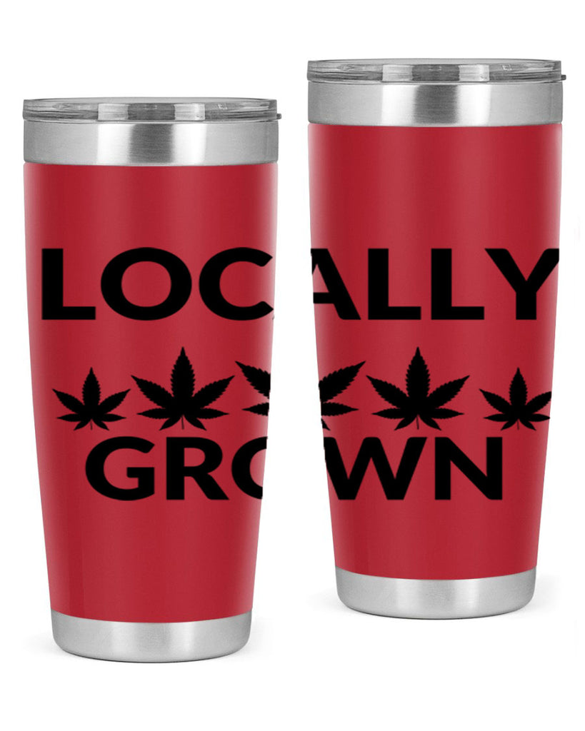 locally grown weed 186#- marijuana- Tumbler