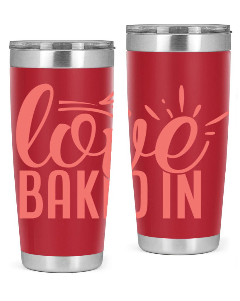 love baked in 13#- kitchen- Tumbler