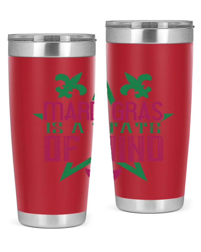 mardi gras is a state of mind 47#- mardi gras- Tumbler