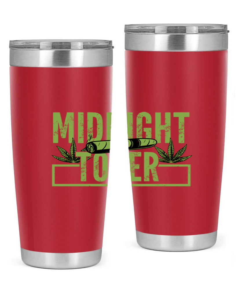 midnight toker 211#- marijuana- Tumbler