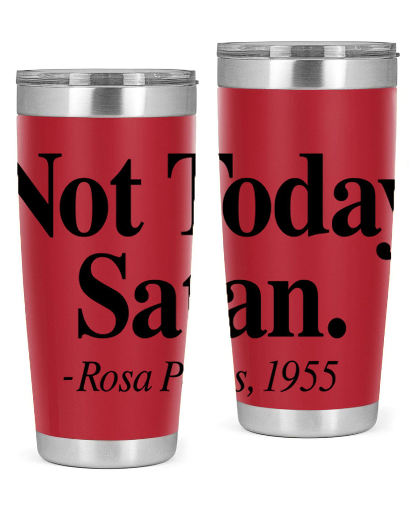 not today satan rosa parks 59#- black words phrases- Cotton Tank