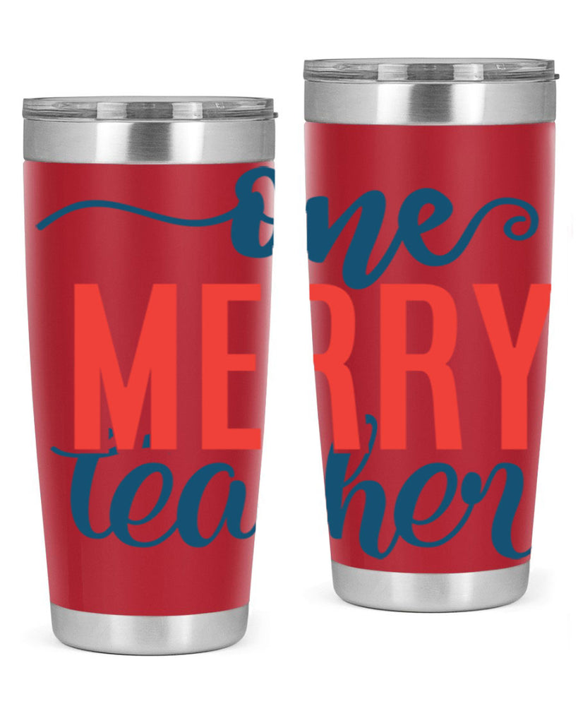 one merry teacher Style 161#- teacher- tumbler