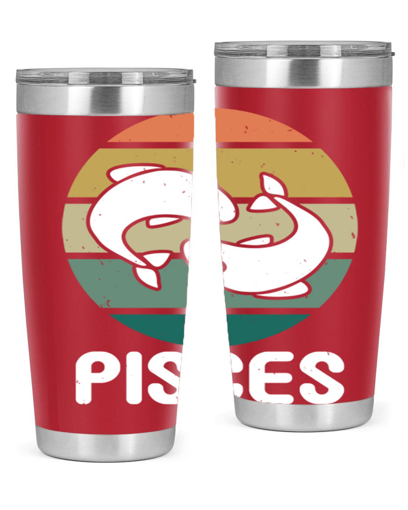 pisces 346#- zodiac- Tumbler