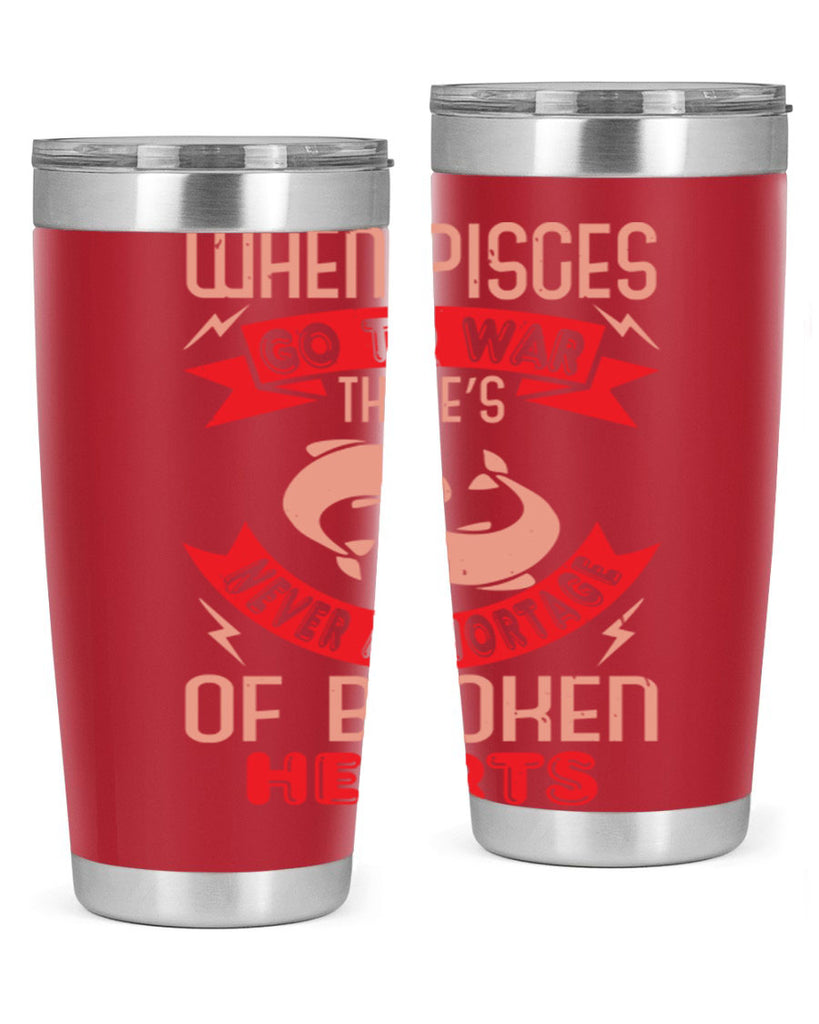 pisces 360#- zodiac- Tumbler