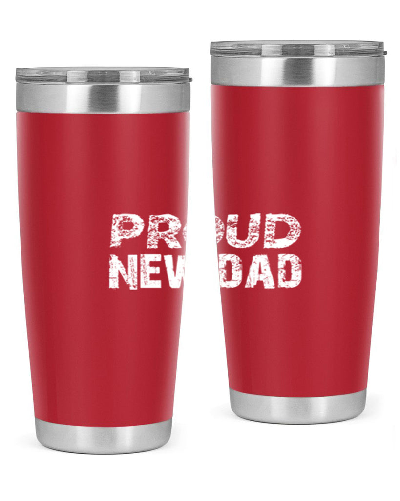 proud new dad 70#- dad- Tumbler