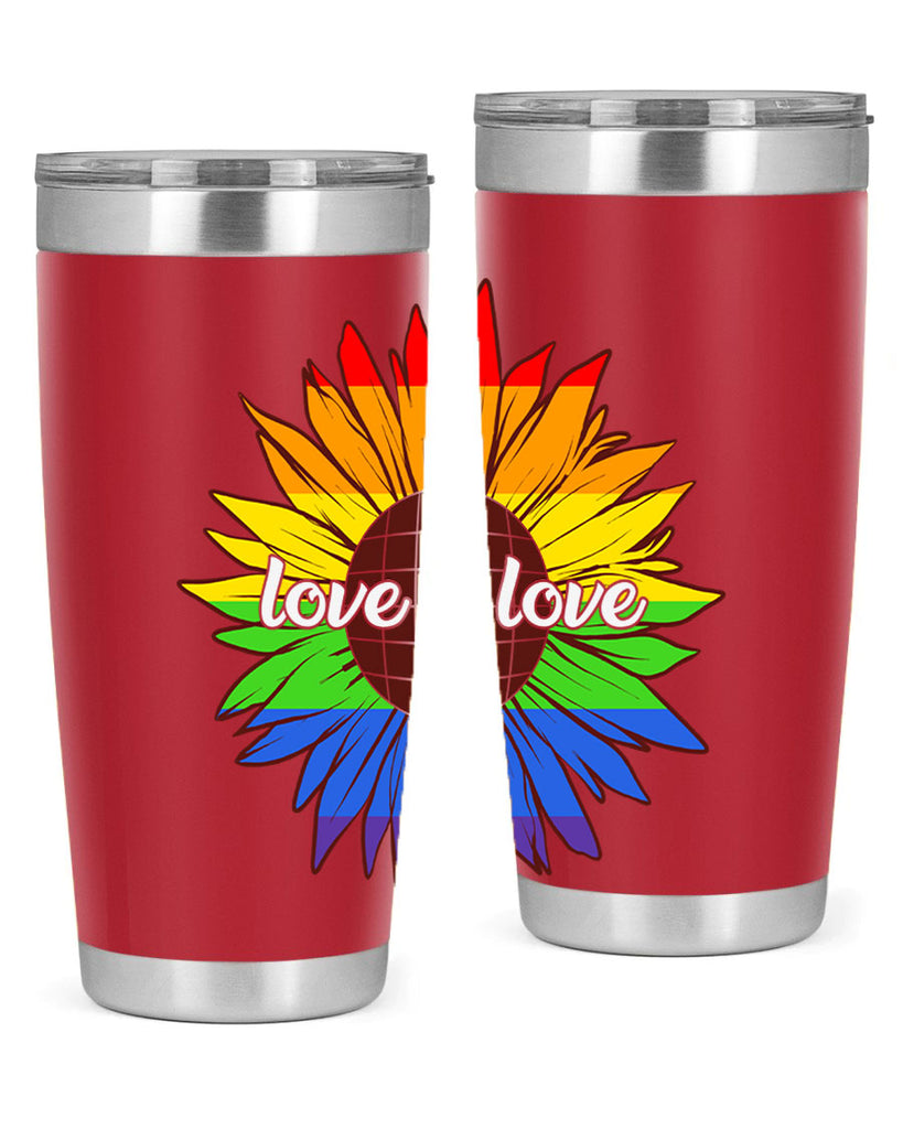 rainbow sunflower love is love 26#- lgbt- Tumbler