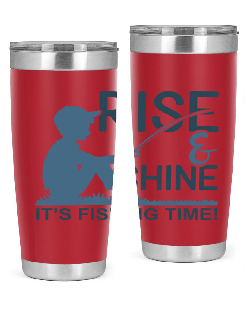 rise shine 41#- fishing- Tumbler