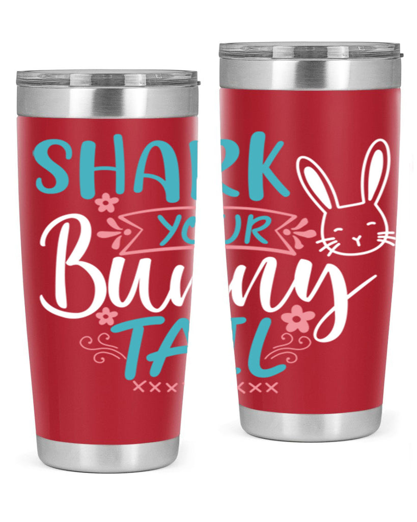 shark your bunny tail 9#- easter- Tumbler