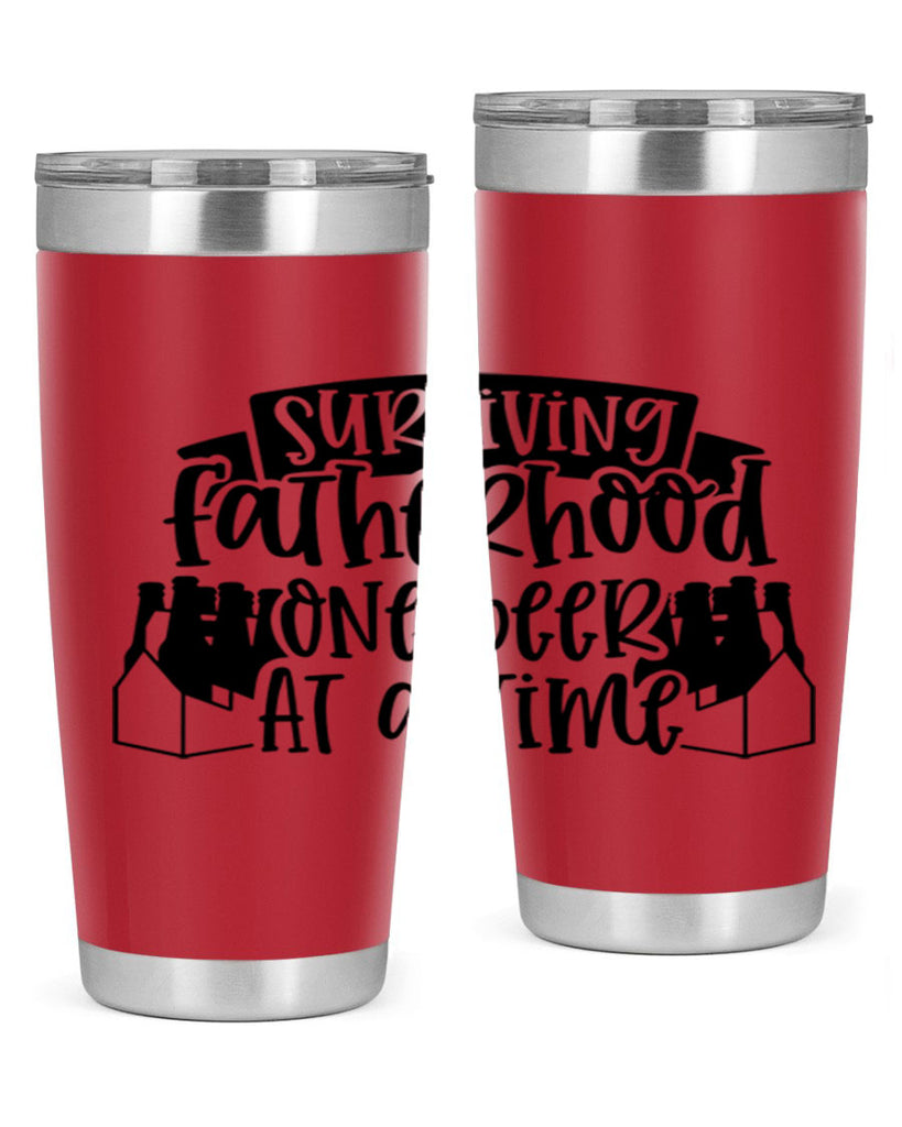 surviving fatherhood one beer at a time 19#- fathers day- Tumbler