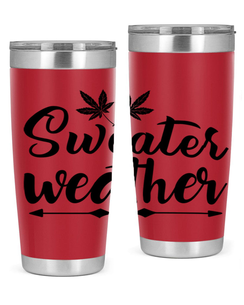 sweater weather 581#- fall- Tumbler