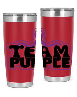 team purple 216#- alzheimers- Tumbler