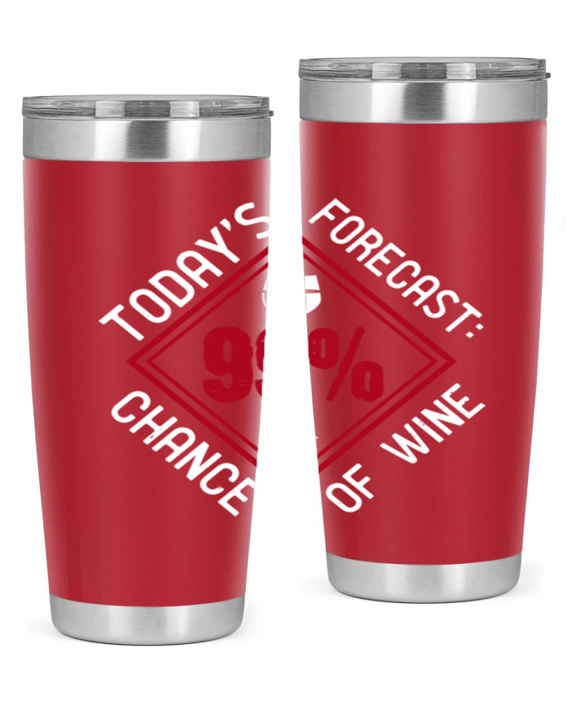 today’s forecast chance of wine of wine 115#- wine- Tumbler