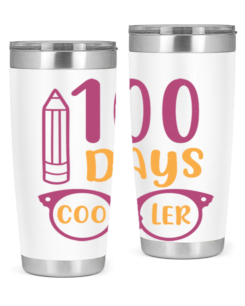 2 days cooler 42#- 100 days of school- Tumbler