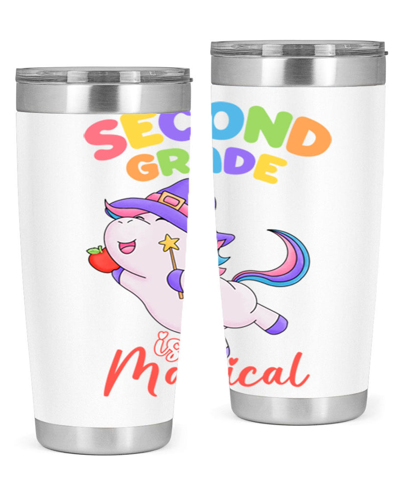 2nd Grade is Magical Unicorn 5#- second grade- Tumbler