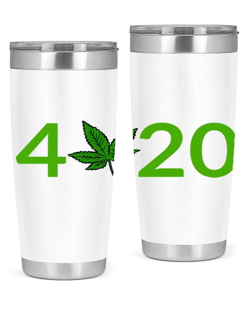 4 cannabis 20#- marijuana- Tumbler